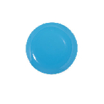 Тарелка круглая Lantana, "Coupe" D=180 мм., фарфор,голубой, SandStone CS0022Blue