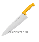 Нож поварской; сталь нерж.,пластик; L=30см; металлич.,желт. Prohotel AS00301-06Yl