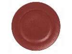 Тарелка NeoFusion Magma круглая D=330 мм., плоская, фарфор, красный, RAK NFCLFP33DR