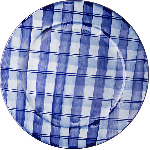 Тарелка «Индиго»; фарфор; D=280мм; синий Lilien Austria MIR21281.157