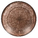 Тарелка глубокая WoodArt, "Coupe" круглая d=260 мм., 1200 мл. фарфор, цвет тёмно-коричневый RAK WDBUBC26OB
