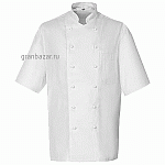 Куртка поварская,р.48 б/пуклей; хлопок; белый Greiff 742.1900.090/48