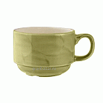 Чашка кофейная «Феннель»; фарфор; 100мл; D=6.5,H=5,L=8.5см; зелен.,бежев. Steelite 1541 A234