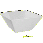 Салатник квадратный «Кунстверк»; фарфор; 690мл; H=6.6,L=14.4,B=14.4см; белый KunstWerk A4408