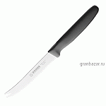 Нож д/томатов; сталь,пластик; L=21.3/8,B=1.6см; металлич.,черный MATFER 182148
