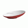 Салатник «Фиренза ред»; фарфор; 630мл; D=30,H=8см; красный,белый Steelite 9023 C623