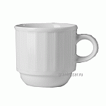 Чашка кофейная «Эвита»; фарфор; 90мл; D=6,H=6,L=8,B=6см; белый G.Benedikt EVI0210