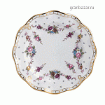 Тарелка мелкая «Роял Антуанетт»; фарфор; D=16см; белый Royal Crown Derby 8400BC603