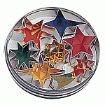 Форма конд. «Звезды» (7шт); сталь нерж.; D=12.5,H=2см; металлич. Paderno 47335-12