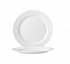 Блюдо круглое "Трианон" стекло; D=310,H=20мм; белый Arcoroc D6871