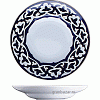Тарелка глубокая «Восток»; фарфор; D=29см; синий G.Benedikt BAS19291.002