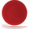 Тарелка «Фиренза ред»; фарфор; D=155,H=23мм; красный,белый Steelite 9023 C093