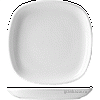 Тарелка квадратная «Капри»; фарфор; H=2.5,L=18,B=18см; белый Tognana CA00218
