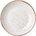 Тарелка для плова "Пунто Бьянка"; фарфор; 1,5 л; D=305, H=15 мм; белый, черный Борисовская Керамика ФРФ88803651