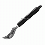 Нож д/авокадо; пластик,сталь нерж.; D=70/42,L=188мм; серый,металлич. Paderno 48280-15
