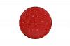 Тарелка RED CHRISTINA фарфор, d 210 мм, h 9 мм, красный Porland 18CR21 красный
