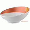 Салатник «Зен»; фарфор; 65мл; D=9.5,H=4.4см; белый,оранжев. Steelite 9401 C622