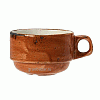 Чашка чайная «Крафт»; фарфор; 225мл; D=8,H=6,L=11см; терракот Steelite 1133 0217