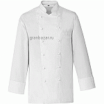 Куртка поварская,р.48 б/пуклей; полиэстер,хлопок; белый Greiff 242.2900.090/48