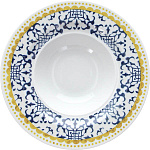 Тарелка для пасты «Селинунте» фарфор 400 мл D=280, H=52 мм белый, синий Tognana TZT23288613