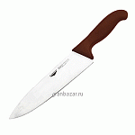 Нож поварской; сталь нерж.,пластик; L=20,B=2см; металлич.,коричнев. Paderno 18000M20
