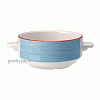 Бульонная чашка «Рио Блю»; фарфор; 285мл; D=11,H=6см; белый,синий Steelite 1531 0115