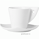 Чашка кофейная «Элегант»; фарфор; 90мл; D=6.7,H=6.5,B=9.4см; белый Tognana ET01516