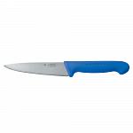 Нож PRO-Line поварской 160 мм, синяя пластиковая ручка, P.L. Proff Cuisine KB-3801-160-BL201-RE-PL