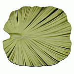 Блюдо д/подачи; пластик; H=4.5,L=27,B=27см; зелен. APS 83865