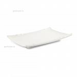 Тарелка прямоугольная 170x100 мм "Белый" Ever Unison JSQ507/White