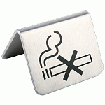 Табличка «Не курить» (2шт); металл; 200мл; H=35,L=50,B=50мм; металлич. APS 572