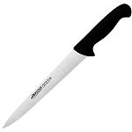 Нож разделочный «2900»; сталь нерж.,полипроп.; L=390/250,B=35мм; черный,металлич. ARCOS 295525