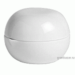 Масленка с крыш. «Аура»; фарфор; D=7.6см; белый Rene Ozorio 6302 P265