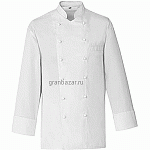 Куртка поварская,р.54 б/пуклей; полиэстер,хлопок; белый Greiff 242.2900.090/54