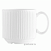 Чашка кофейная «Жансан»; фарфор; 100мл; D=60,H=60,L=82мм; белый Chef&Sommelier S0536