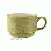 Чашка чайная «Феннель»; фарфор; 200мл; D=8,H=6,L=11см; зелен.,бежев. Steelite 1541 A217