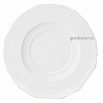 Блюдце «Афродита»; фарфор; D=17см; белый Lubiana 2615-white