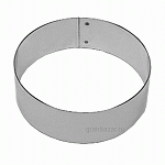 Кольцо кондитерское; сталь нерж.; D=160,H=35мм; металлич. MATFER 371204