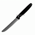 Нож кухонный; сталь,пластик; L=11,B=4.5см; металлич.,черный MATFER 182104