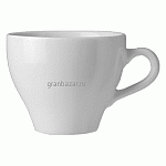 Чашка чайная «Паула»; фарфор; 275мл; D=9,H=9,L=12см; белый Lubiana 1790