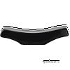 Подставка д/палочек «Кунстверк»; фарфор; H=1.5,L=7,B=2см; черный KunstWerk A3876BL