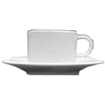 Чашка чайная «Виктория-отель»; фарфор; 190мл; D=80,H=60,L=105мм; белый Lubiana 2806