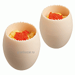 Форма дегустацион. «Яйцо» (-20+100С) (100шт); полипроп.; D=42,H=60мм MATFER 705180