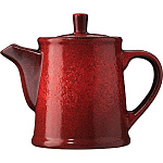 Чайник «Млечный путь красный» фарфор 0,5 л красный, черный Борисовская Керамика ФРФ88802760