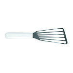 Лопатка перфорированная метал. с пластиковой ручкой, Proff Chef Line 155 мм, P.L. Proff Cuisine GS-10312-180/gs10512-180B к=48