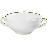 Бульонная чашка с 2-мя ручками «Кунстверк»; фарфор; 400мл; D=12.3,H=5.5,L=17.3см; белый KunstWerk A7589