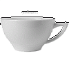 Чашка чайная «Атлантис»; фарфор; 220мл; D=10,H=5.8,L=12.5,B=10см; белый Lilien Austria ATL0622