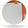 Тарелка «Зен»; фарфор; D=15.3,H=15см; белый,оранжев. Steelite 9401 C093