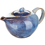 Крышка для чайника «Ирис» фарфор D=56, H=40 мм синий Kunstwerk ZA0038G-6-a