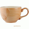 Чашка чайная «Паприка»; фарфор; 225мл; D=9,H=6,L=12см; оранжев.,бежев. Steelite 1540 A189